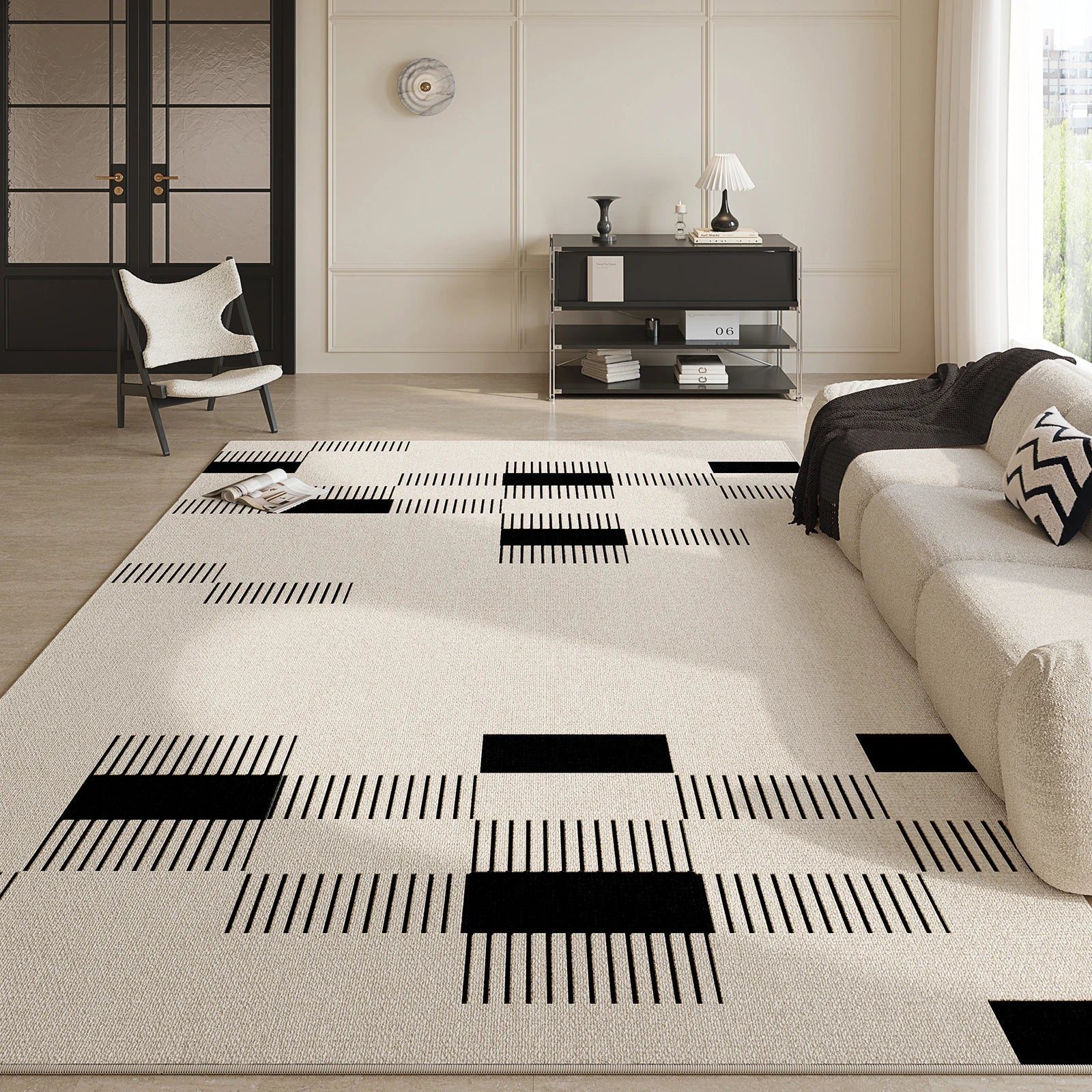 Luxury French Style Area Rugs for Living