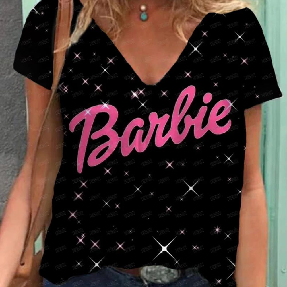 Summer 3D Fashion Print Women's T-Shirt