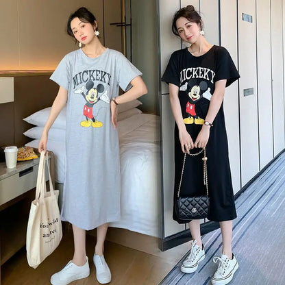 Mickey Graphic T-Shirt Dress for Women