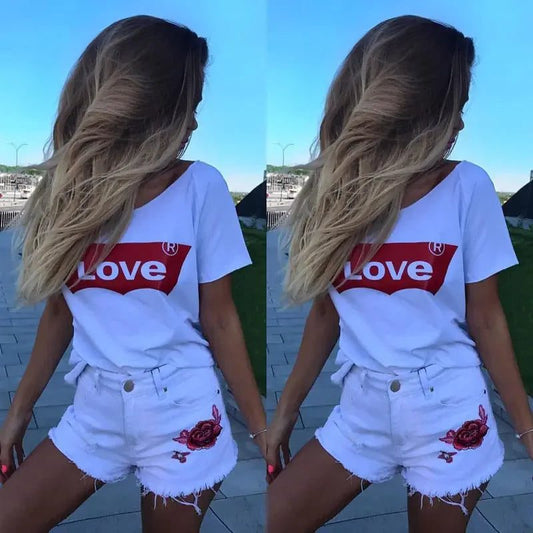 Trendy Oversized Summer T-Shirt for Women