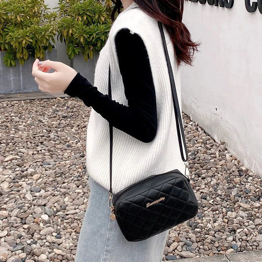 Trendy Embroidered Tassel Crossbody Bag for Women