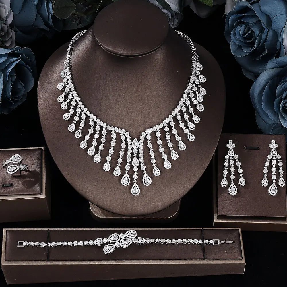 2023 Bridal Wedding Jewelry Set for Women