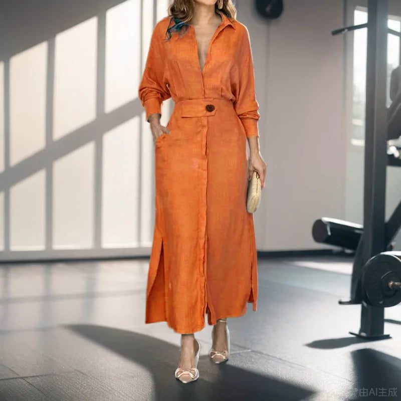 2024 Autumn Long Sleeve Women Dress Shirts