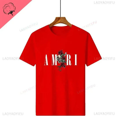 Men's Retro Y2K Graphic Cotton T-Shirt