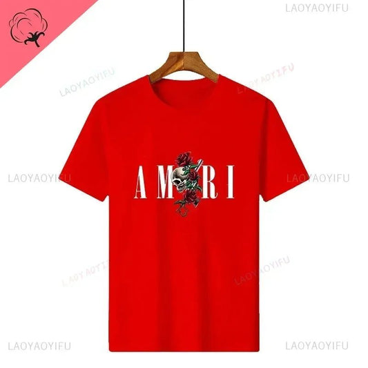 Men's Retro Y2K Graphic Cotton T-Shirt