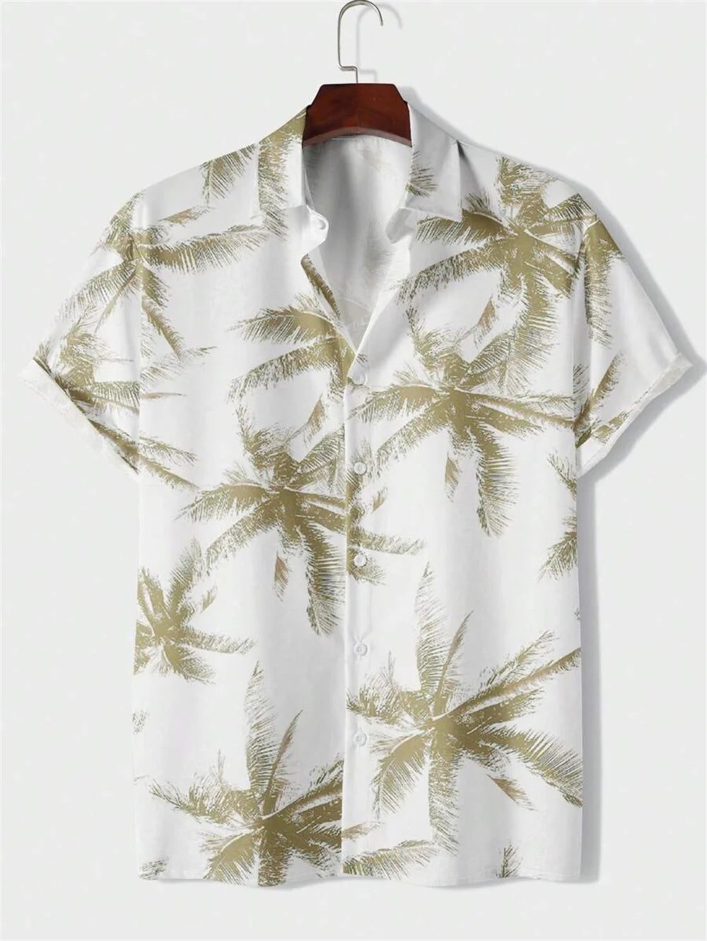 Men's 3D Printed Hawaiian Polo Shirt Summer