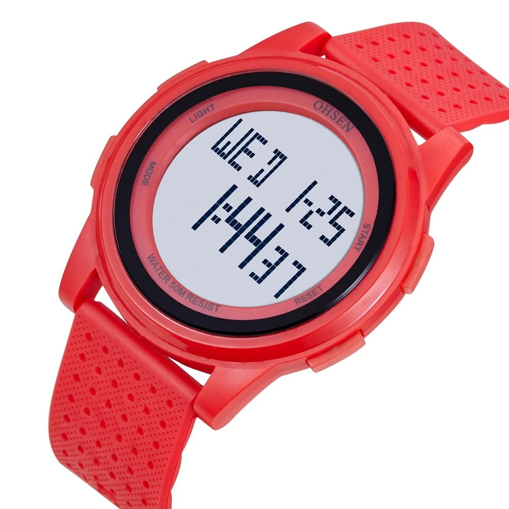 Unisex Waterproof LED Fashion Sport Watches