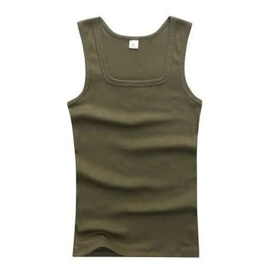 Men's Ribbed Tank Top for Summer
