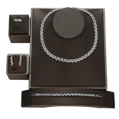 Unique Luxury Wedding Jewelry Set for Women