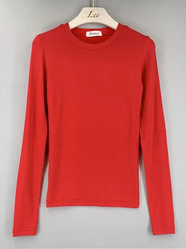 2024 Women's Long Sleeve Cotton T-Shirts