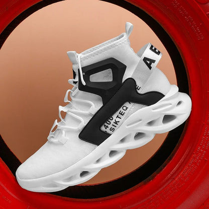 Men's Lightweight Breathable High Top Sports Shoes
