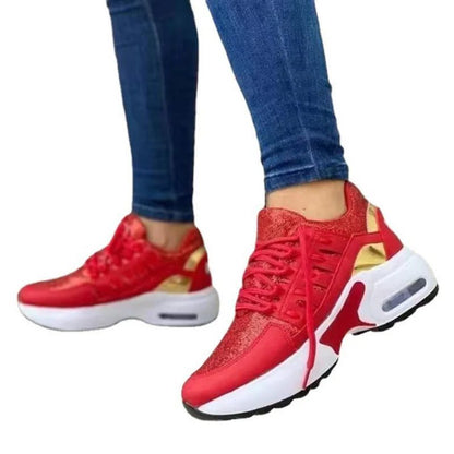 Breathable Chunky Platform Sneakers for Women