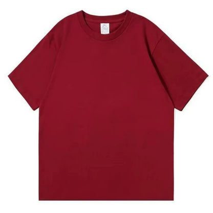 Heavy-Duty Cotton T-Shirt for Men, 500g