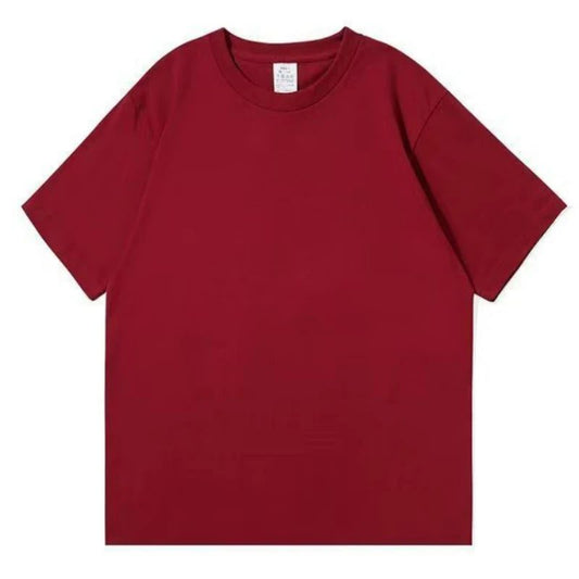 Heavy-Duty Cotton T-Shirt for Men, 500g