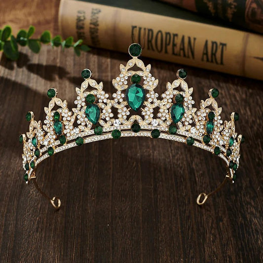 Elegant Rhinestone Tiara for Bridal Hair