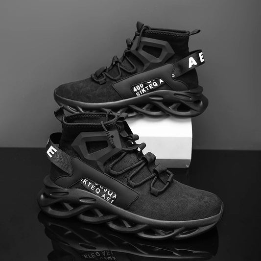 Men's Lightweight Breathable High Top Sports Shoes