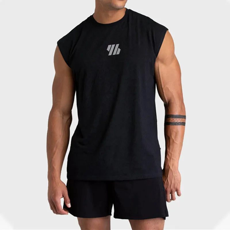 2024 Men's Quick-Dry Mesh Gym Tank