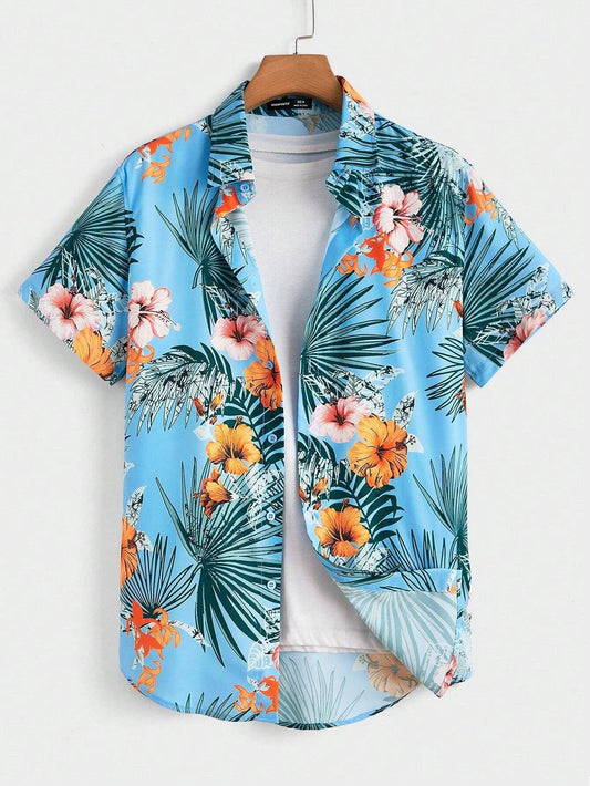 Hawaiian Short Sleeve Shirts for Men and Women