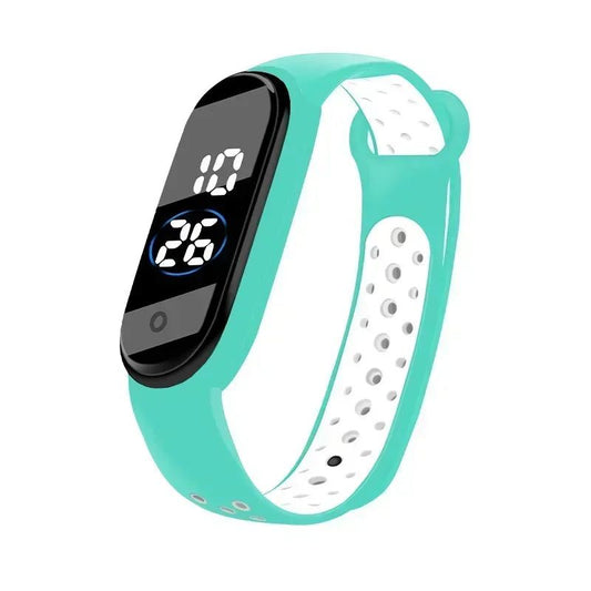 Waterproof LED Digital Sports Watch for Kids