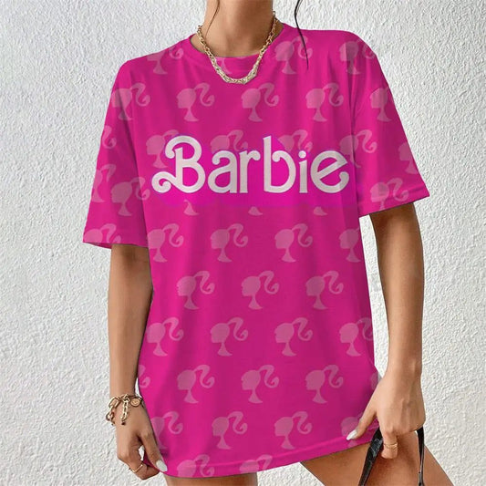 Kawaii 3D Princess T-Shirt for Women