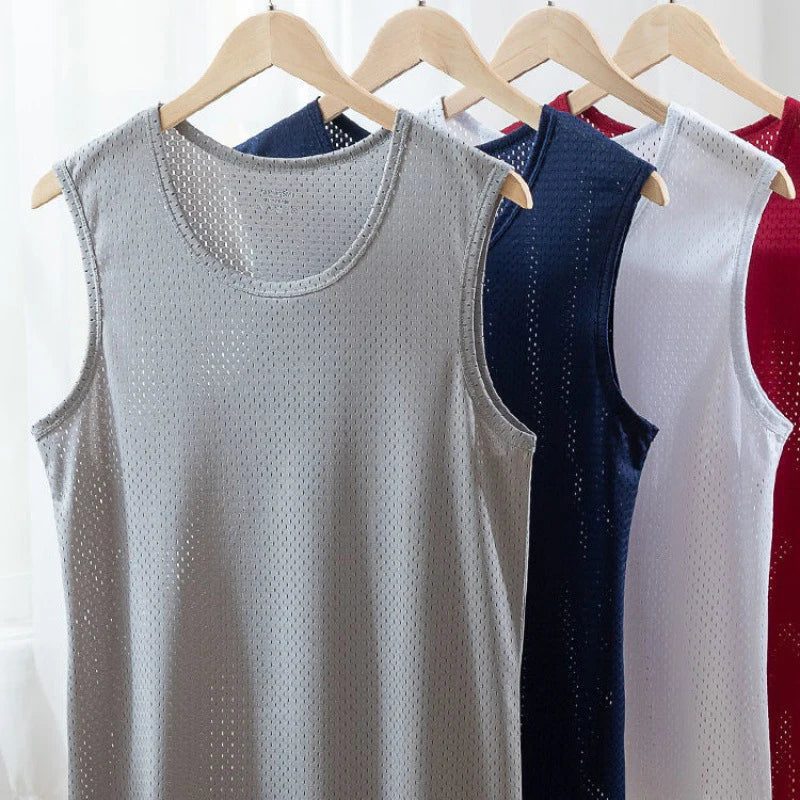 Breathable Mesh Tank Top for Men