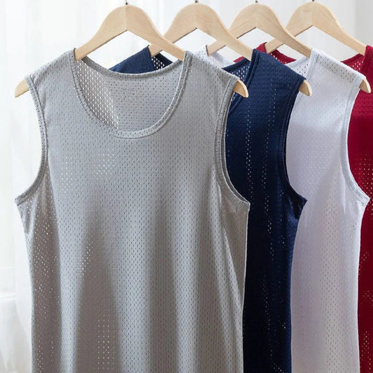 Breathable Mesh Tank Top for Men