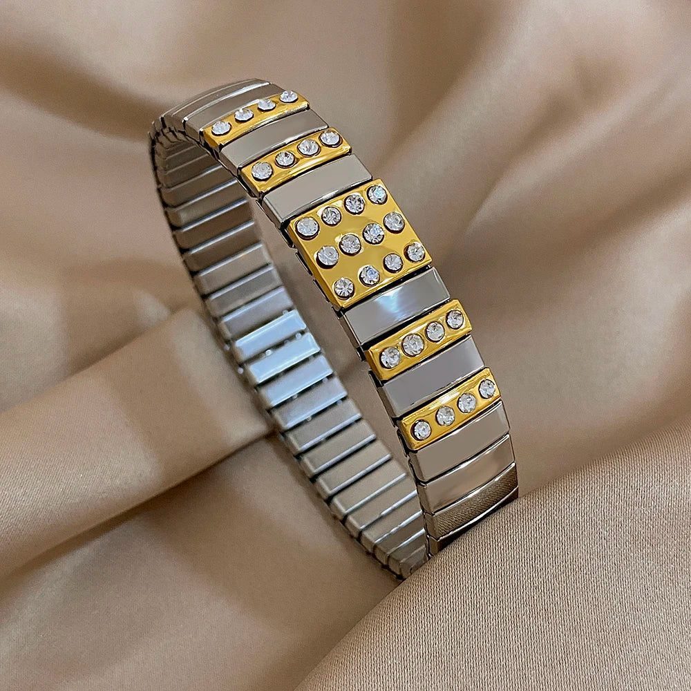 Vintage Waterproof Stainless Steel Heart Bangles