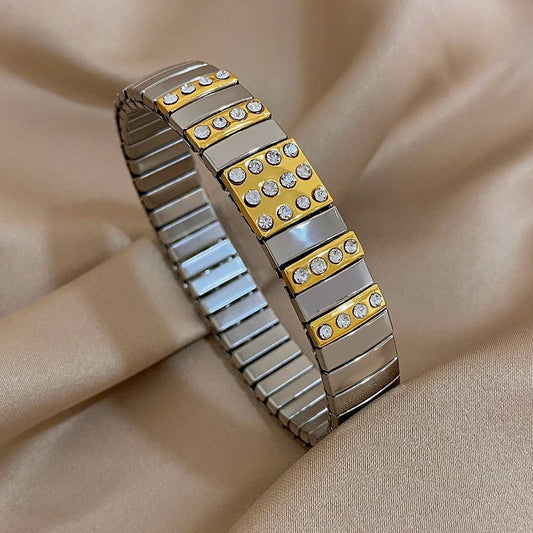 Vintage Waterproof Stainless Steel Heart Bangles