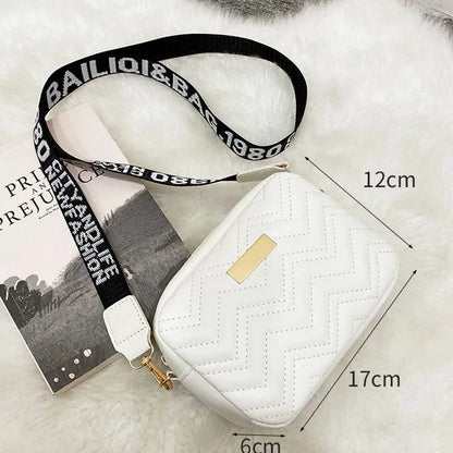 Trendy PU Leather Crossbody Bag for Women