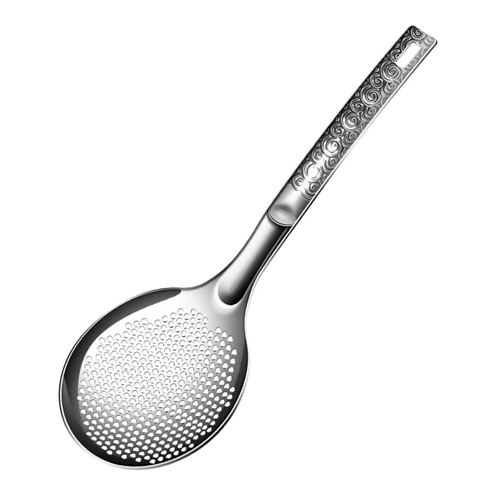 Multifunctional Stainless Steel Slotted Spoon Skimmer