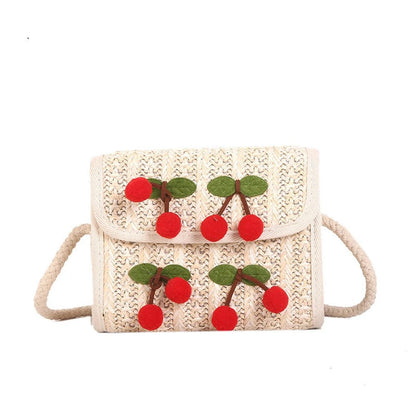 Cute Summer Straw Crossbody Bags for Women