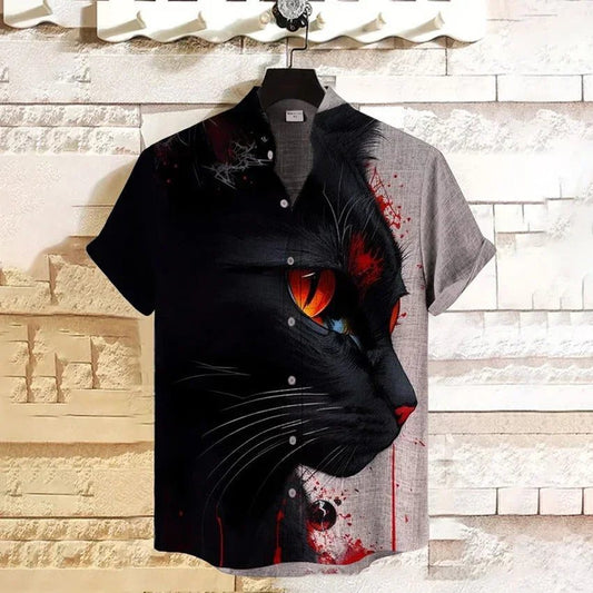 Comfortable Hawaiian Short-Sleeved Shirt for Men