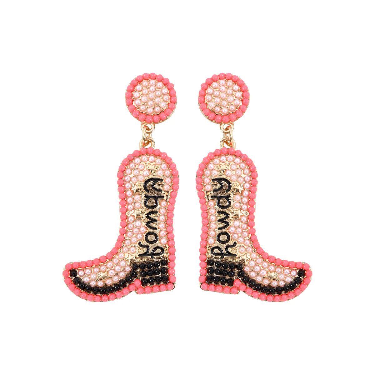 Bohemian Western Cowgirl Beaded Earrings for Women