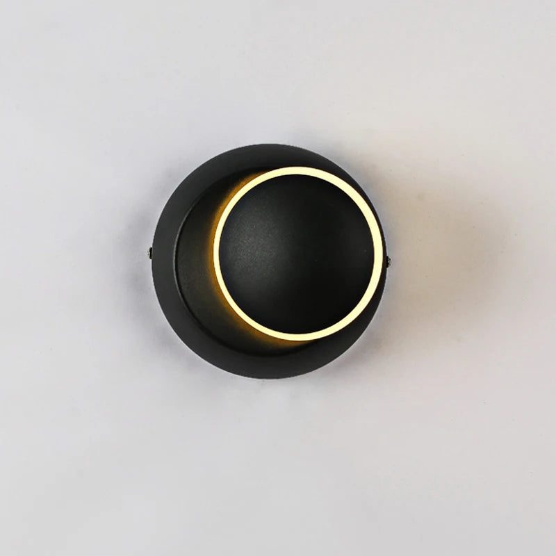 Adjustable 360° Minimalist Wall Lamp for Living Room