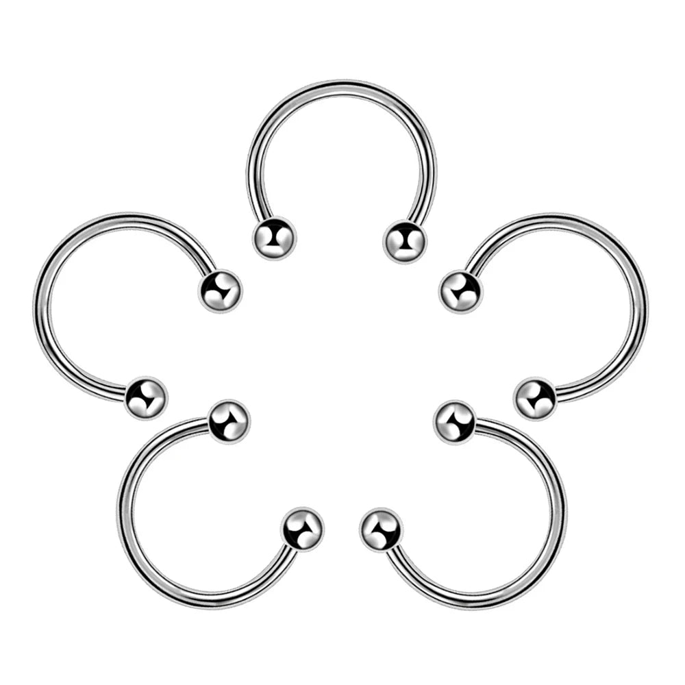 Stainless Steel Septum Rings for Body Jewelry