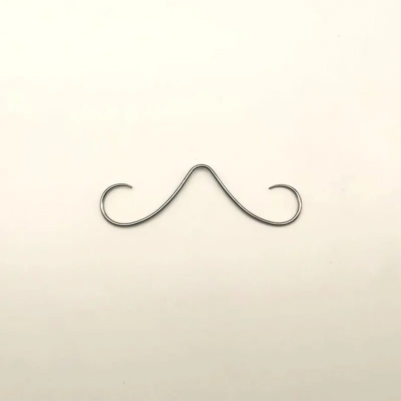Stainless Steel Mustache Nose Ring Jewelry