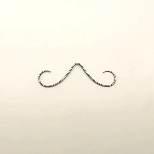 Stainless Steel Mustache Nose Ring Jewelry