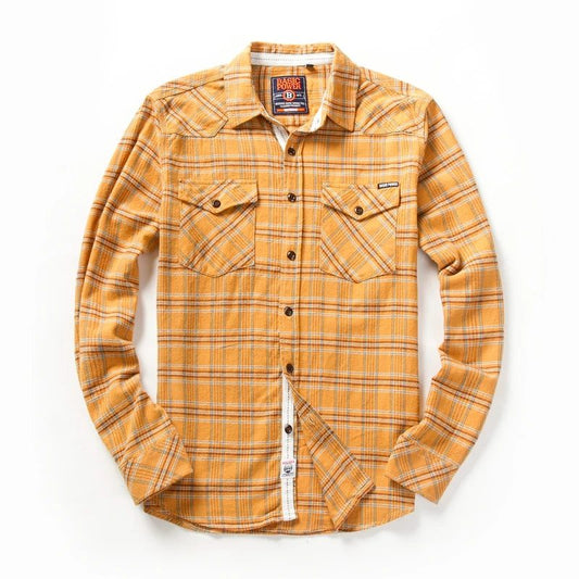 2024 Men's Plaid Flannel Shirt Casual