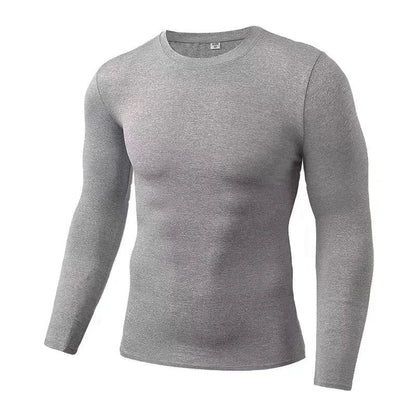 Men's Thermal Long-Sleeve Fitness T-Shirt - Fast Dry