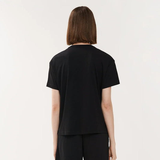 Premium Women's Pima Cotton Black T-Shirt