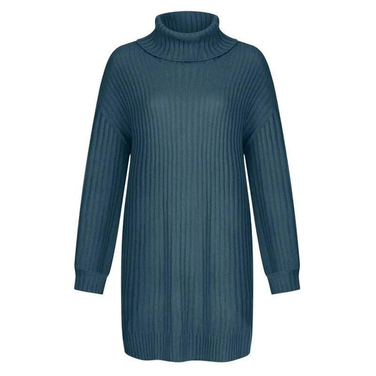 Trendy Women’s Mid-Length Sweater Dress