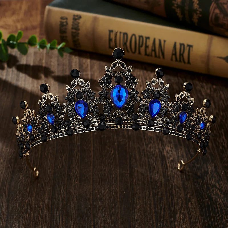Elegant Rhinestone Tiara for Bridal Hair