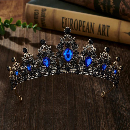 Elegant Rhinestone Tiara for Bridal Hair