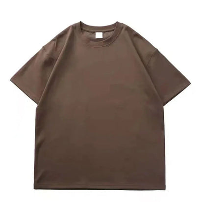 Heavy-Duty Cotton T-Shirt for Men, 500g