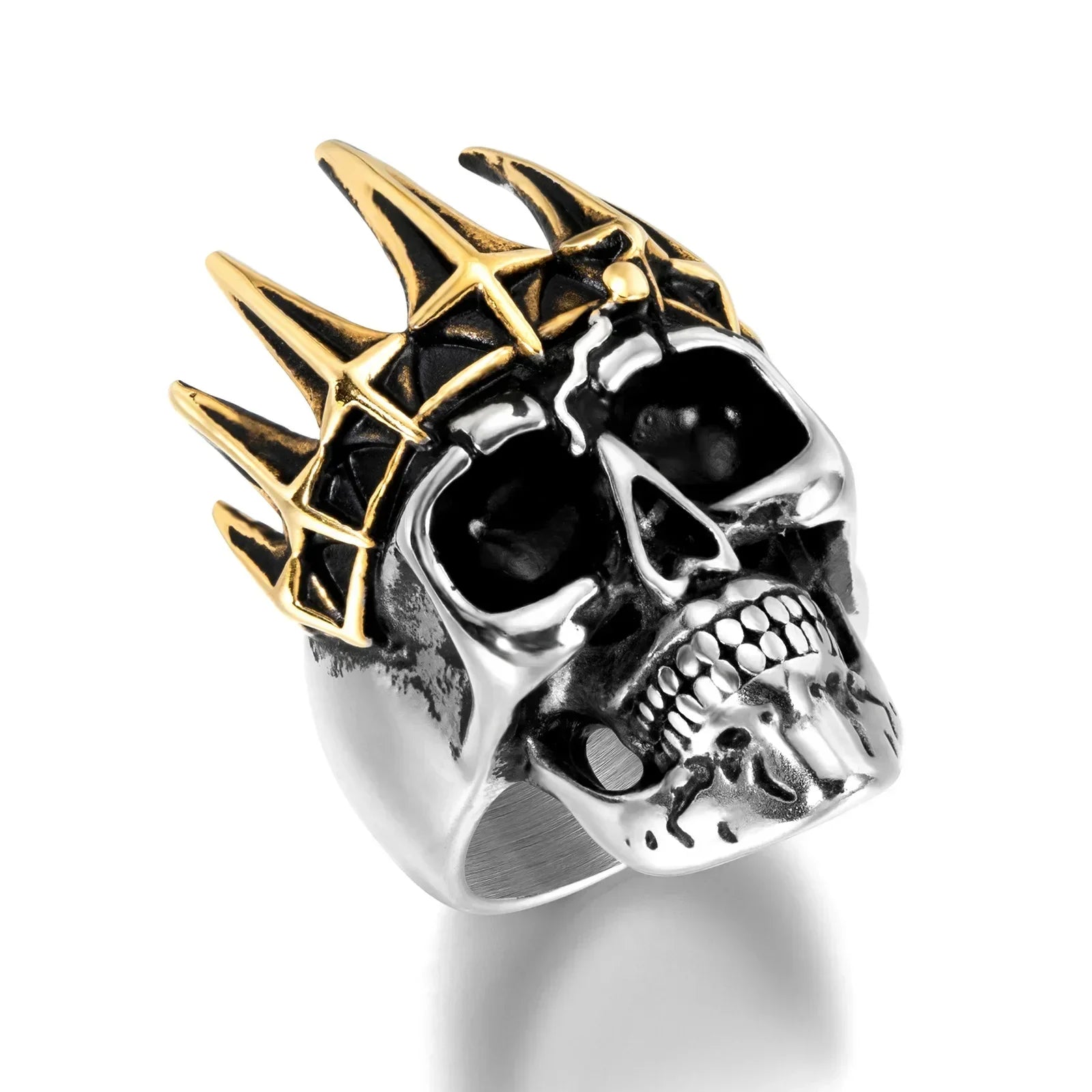 Western Cow Skeleton Rings for Men Fashion
