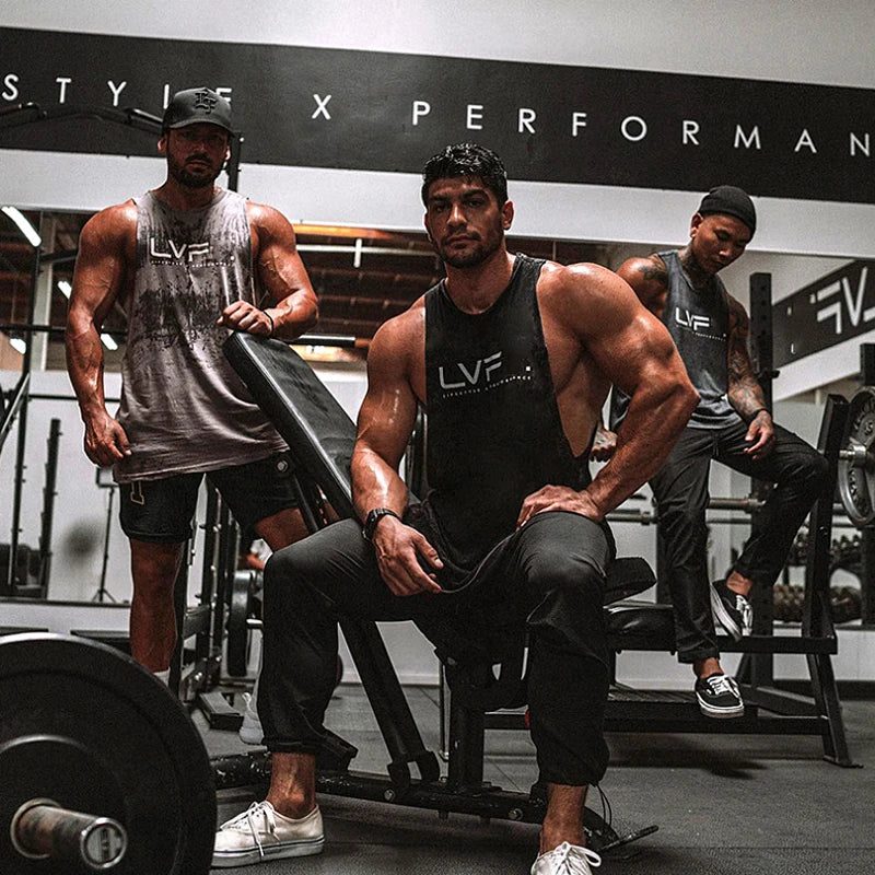 Men's Summer Gym Tank Top for Workouts