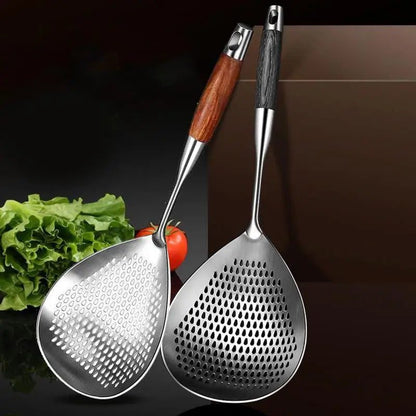 304 Stainless Steel Slotted Spoon for Frying