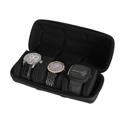 Waterproof Watch Travel Case with Unique Zipper
