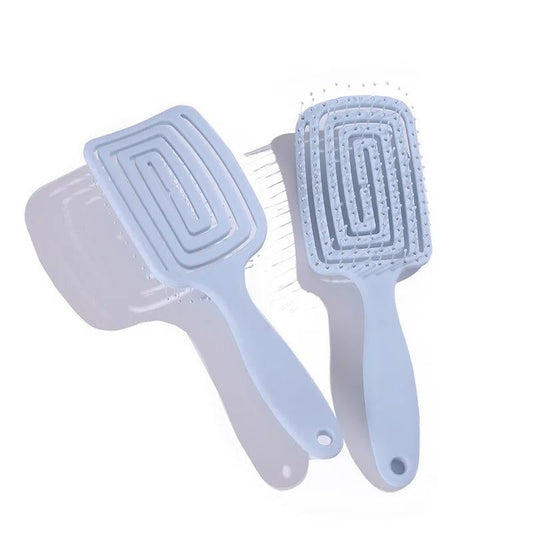Creative Hollow Out Square Wet Hair Brush