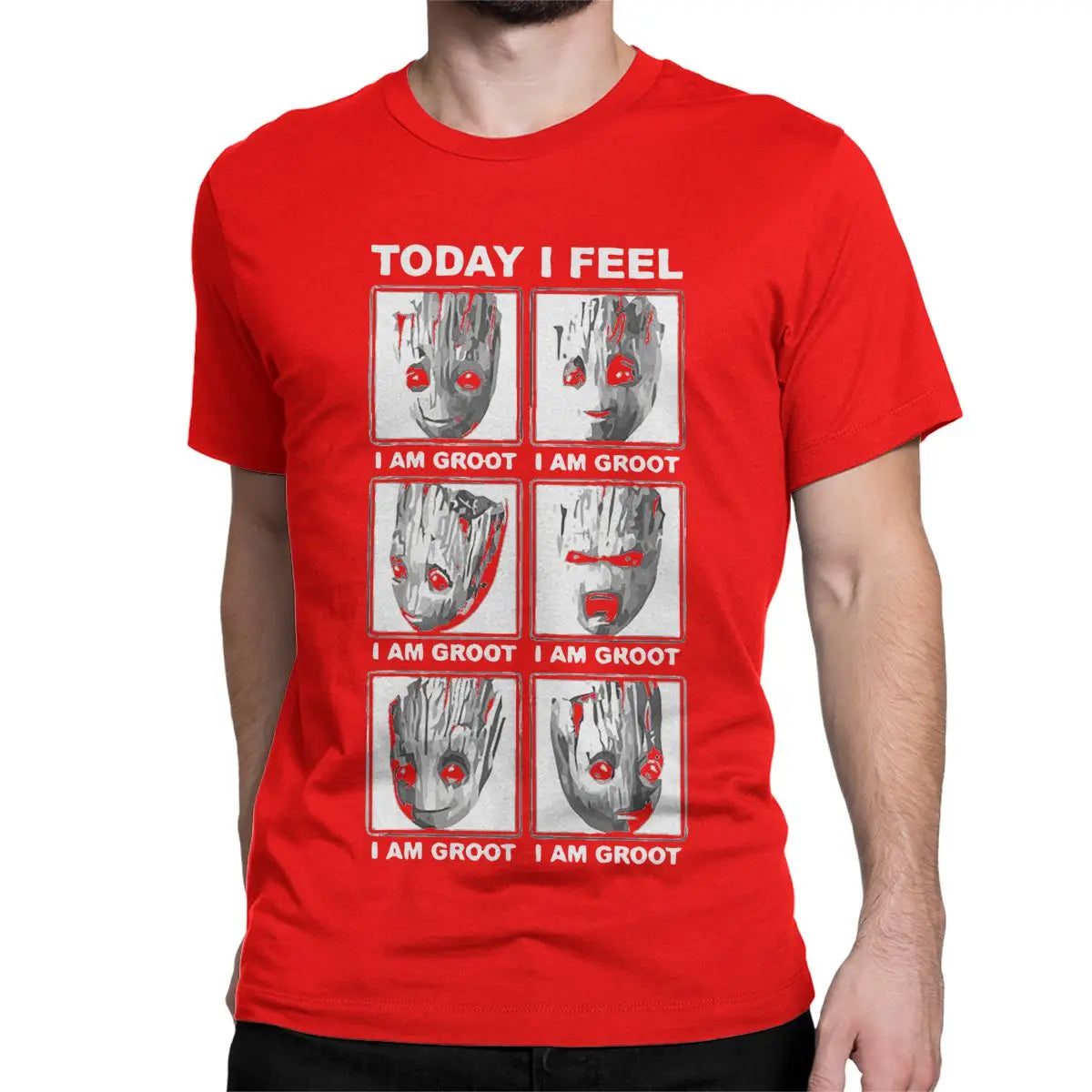 I Am Groot Cartoon T-Shirt for Adults